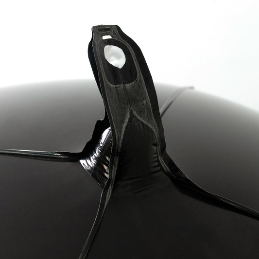 2 - Pack Metallic Black Sphere Balloons, 43" Orbz Mylar Balloons Helium or Air - Filled Party Supplies - Bell Racket Store