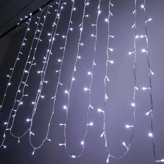 30ft Cool White 100 LED Connectable String Lights, 120V Fairy Lights - NestOCart