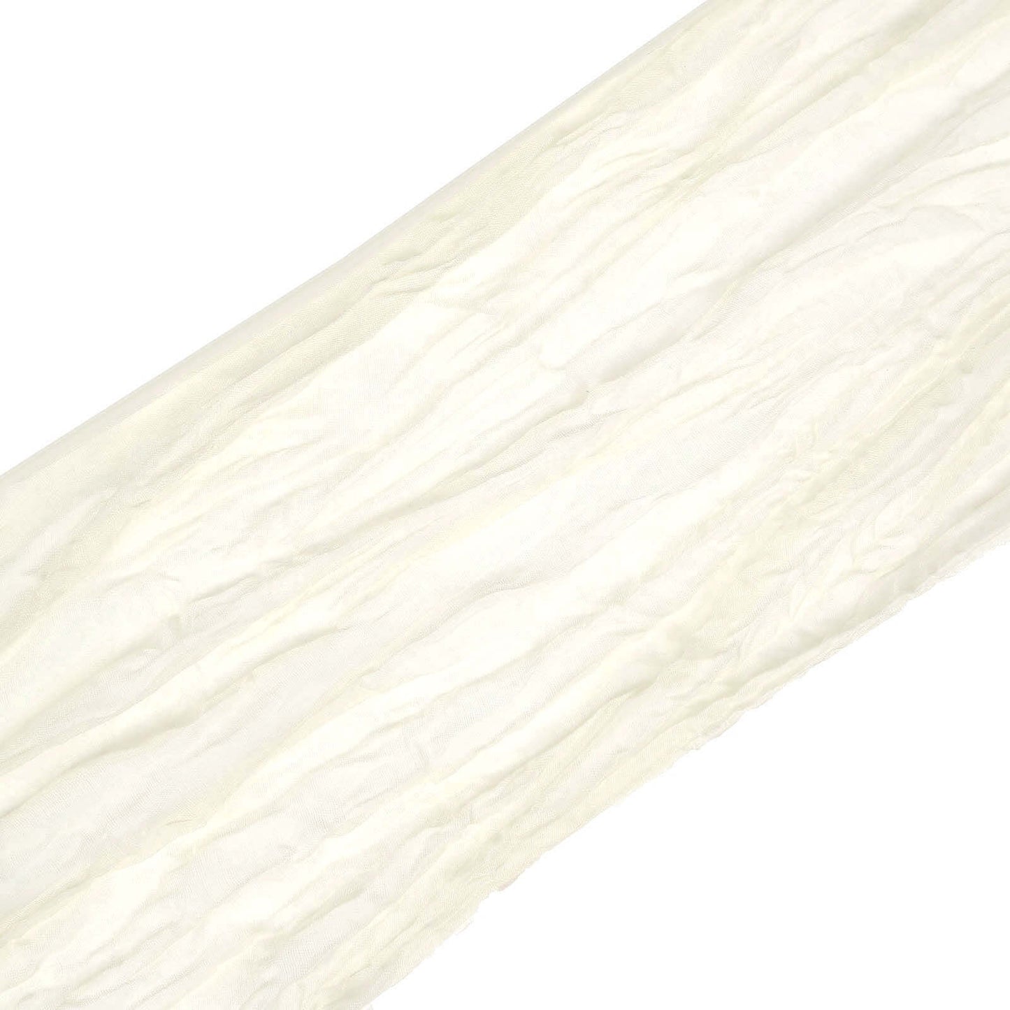 5 Pack Cheesecloth Gauze 16"x88" Chair Sashes Cream - Boho Chair Decorations - Bell Racket Store