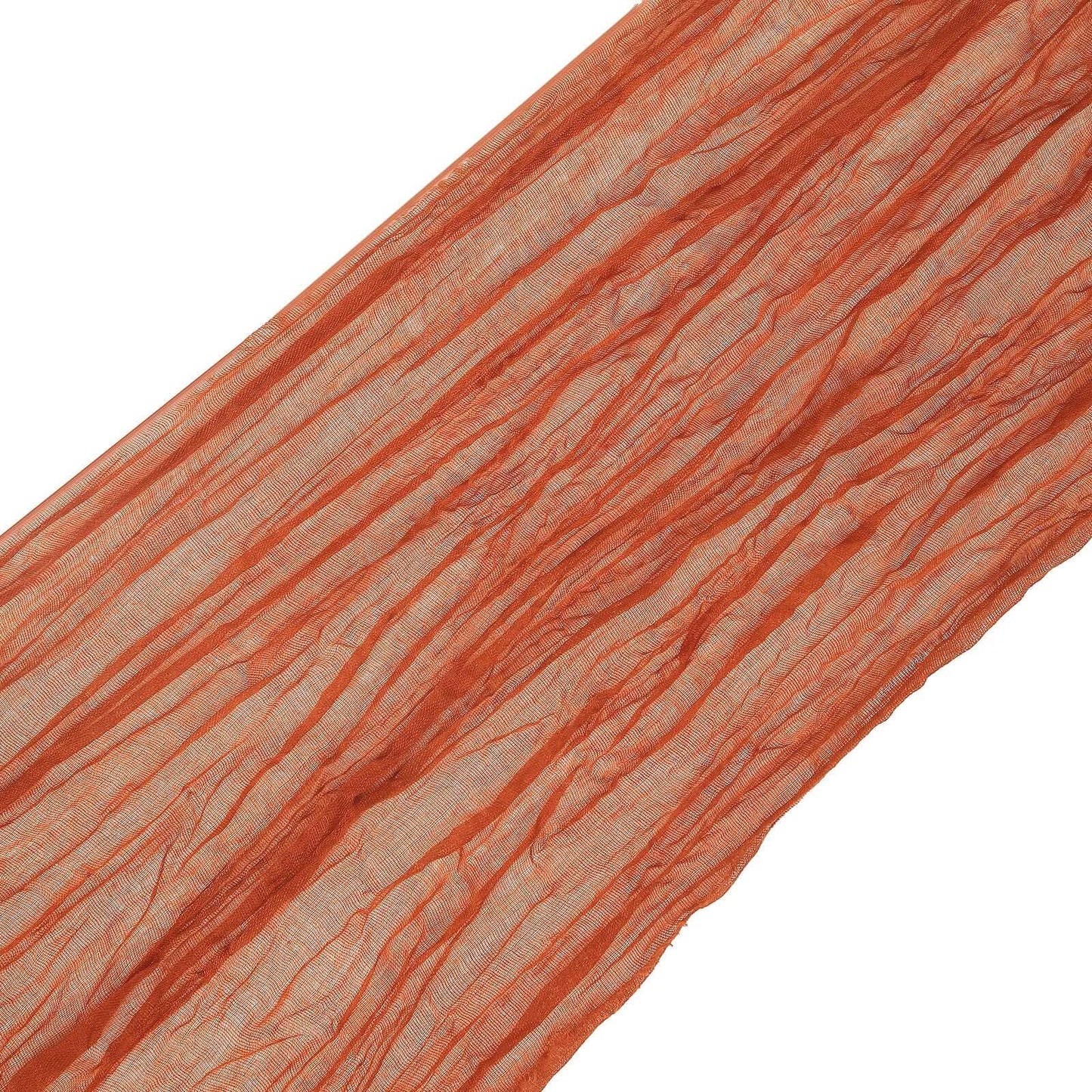 5 Pack Cheesecloth Gauze 16"x88" Chair Sashes Terracotta (Rust) - Boho Chair Decorations - Bell Racket Store