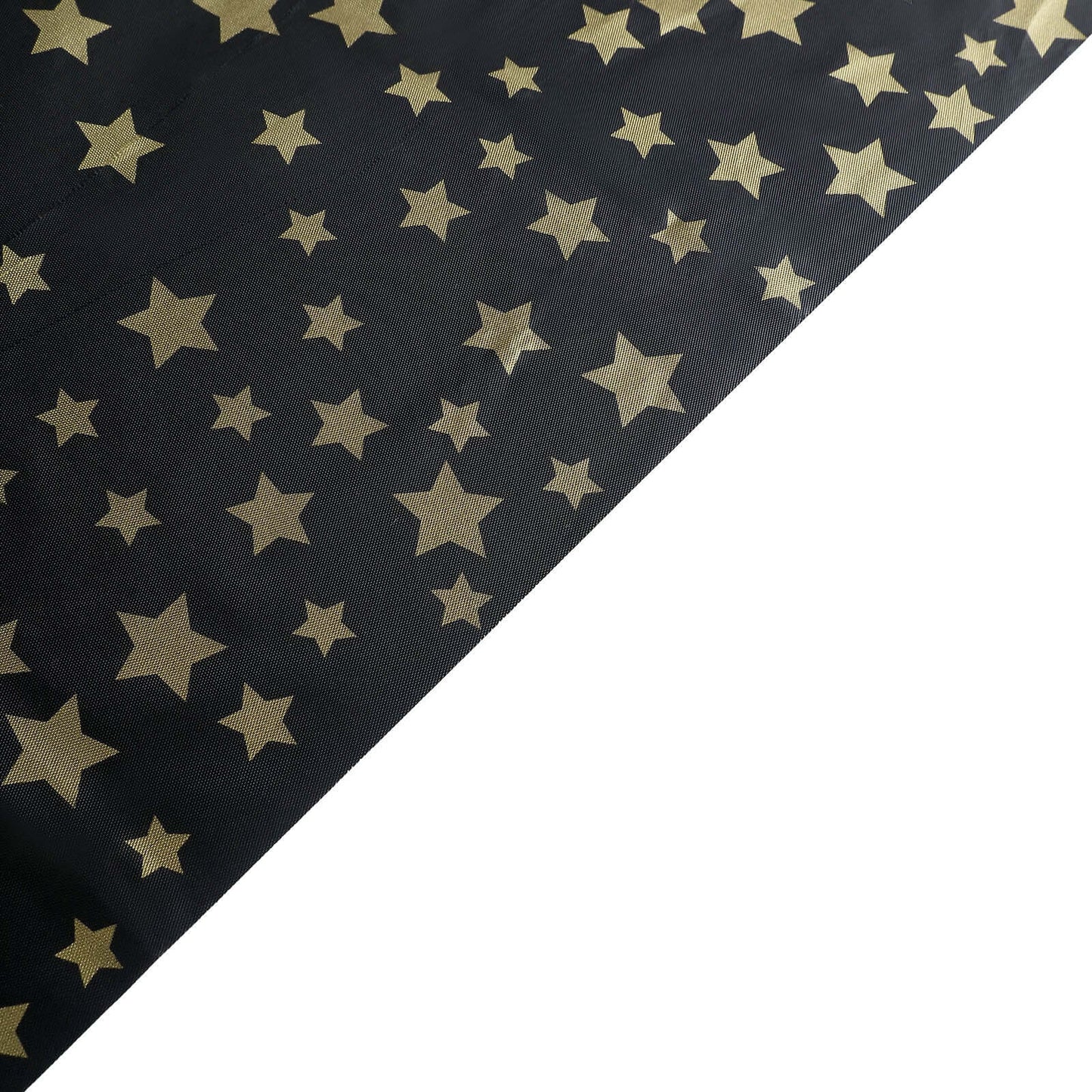 5 - Pack Plastic Table Covers Black Rectangle with Gold Stars - Decorative PVC Disposable Tablecloths 54"x108" - Bell Racket Store