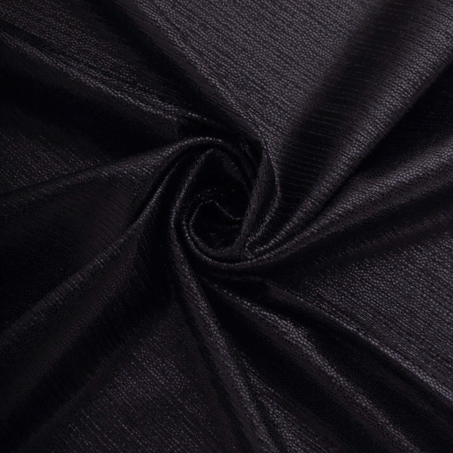 5 Pack Polyester 20"x20" Napkins Black Shimmer Sequin Dots - Luminous Cloth Napkins - Bell Racket Store