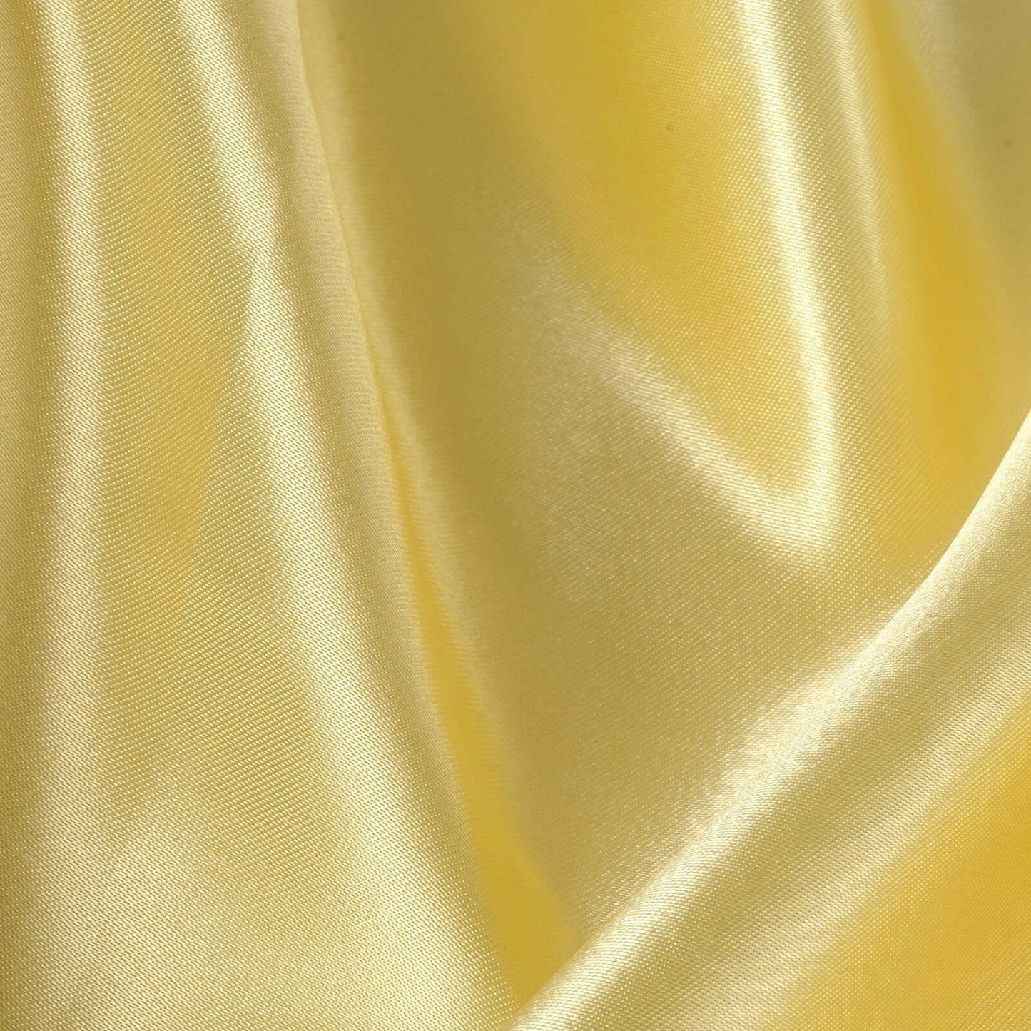 5 Pack Satin 20"x20" Napkins Yellow - Luxurious Shine & Smooth Dinner Napkins - NestOCart