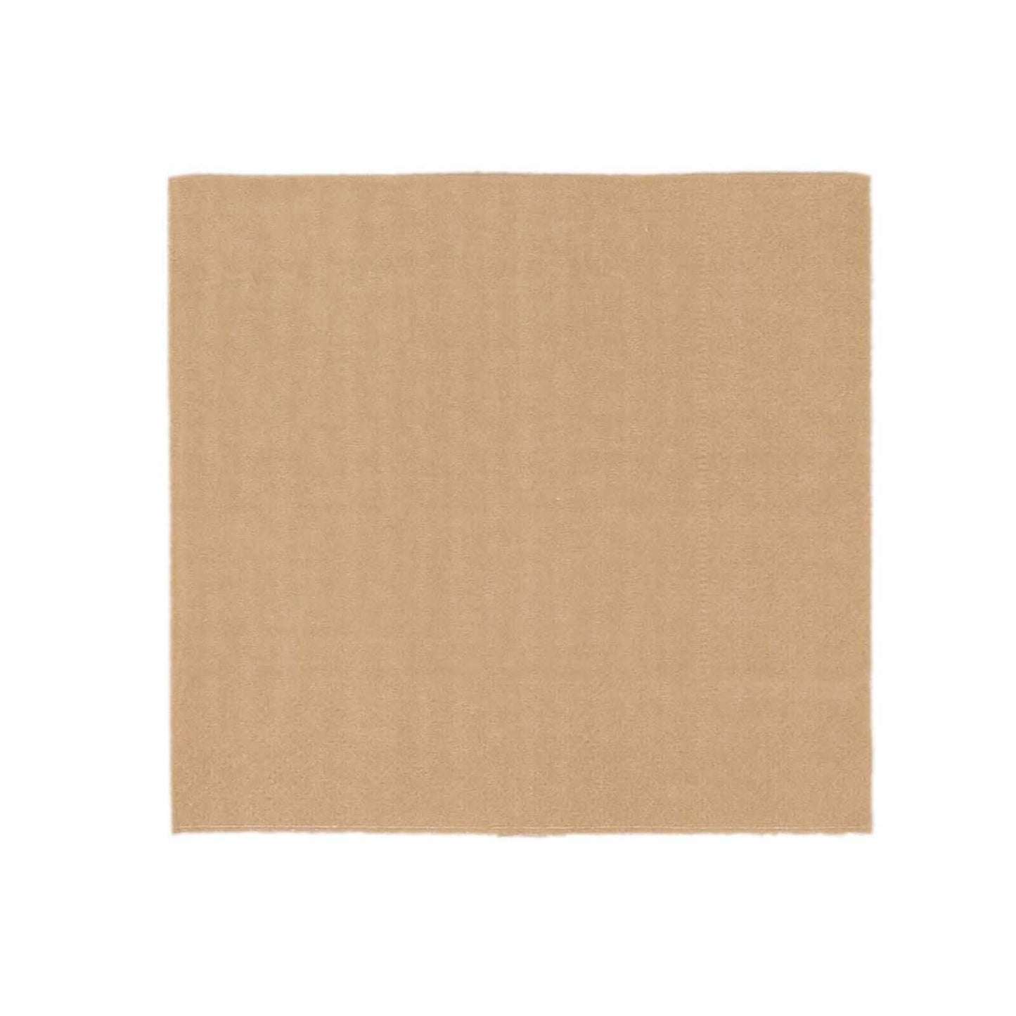 50 - Pack Paper Beverage Napkins Natural - 2 Ply Disposable Soft 18GSM Cocktail Napkins 5"x5" - Bell Racket Store
