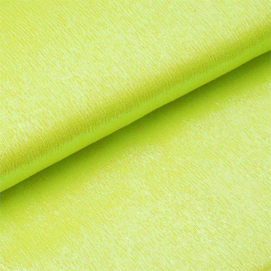 54" x 10 Yards Yellow Glossy Polyester Fabric Roll - NestOCart