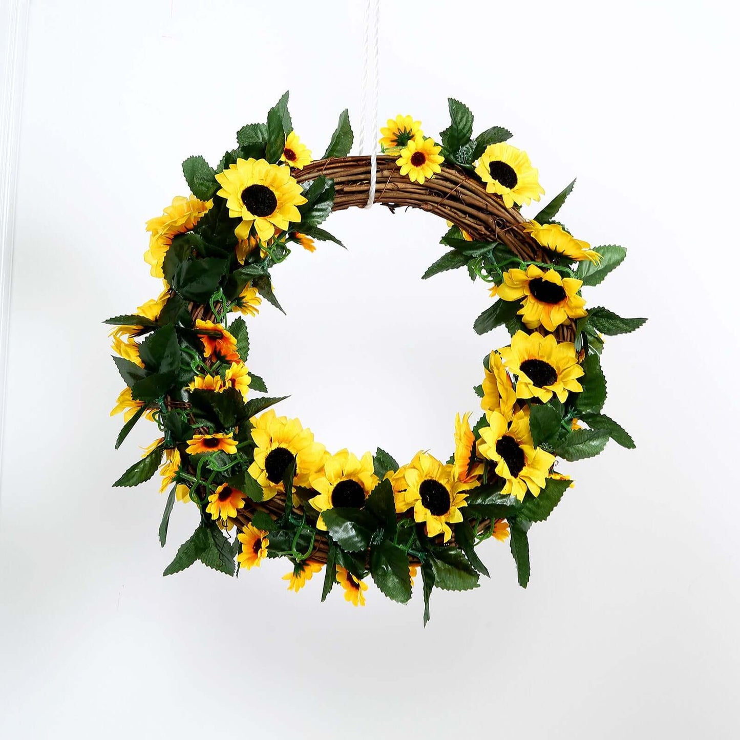 6.5ft Artificial Silk Sunflower Table Garland, Flower Vine Chain - NestOCart