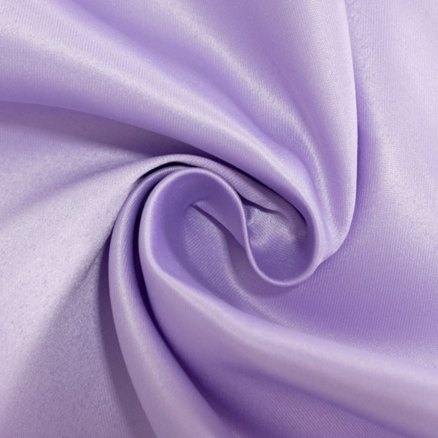 Lamour Satin 72"x72" Table Overlay Square Tablecloth Lavender Lilac - Smooth Finish Table Topper - Bell Racket Store