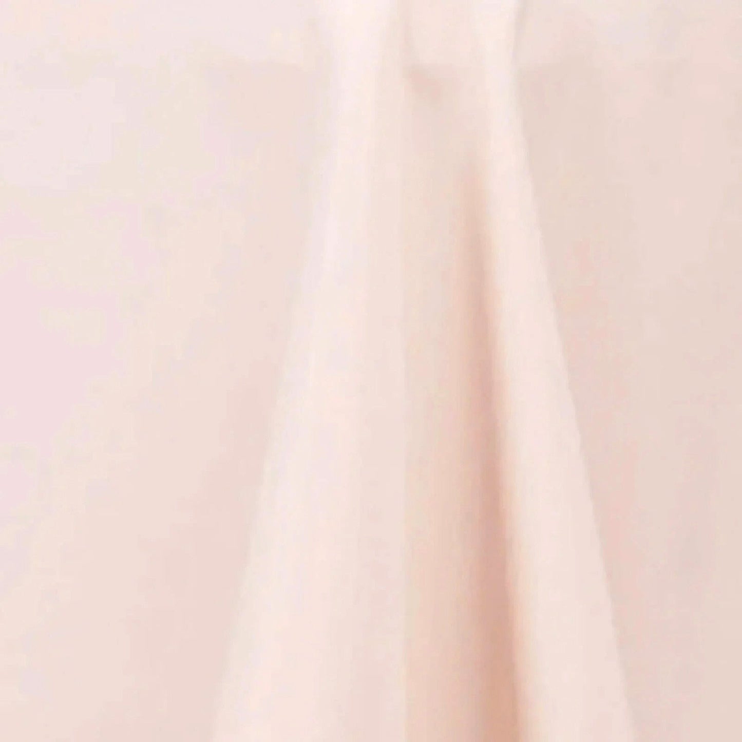 Premium Polyester 90" Round Tablecloth Blush - Stain and Wrinkle - Resistant Design with 220GSM Thickness Table Cover - Bell Racket Store