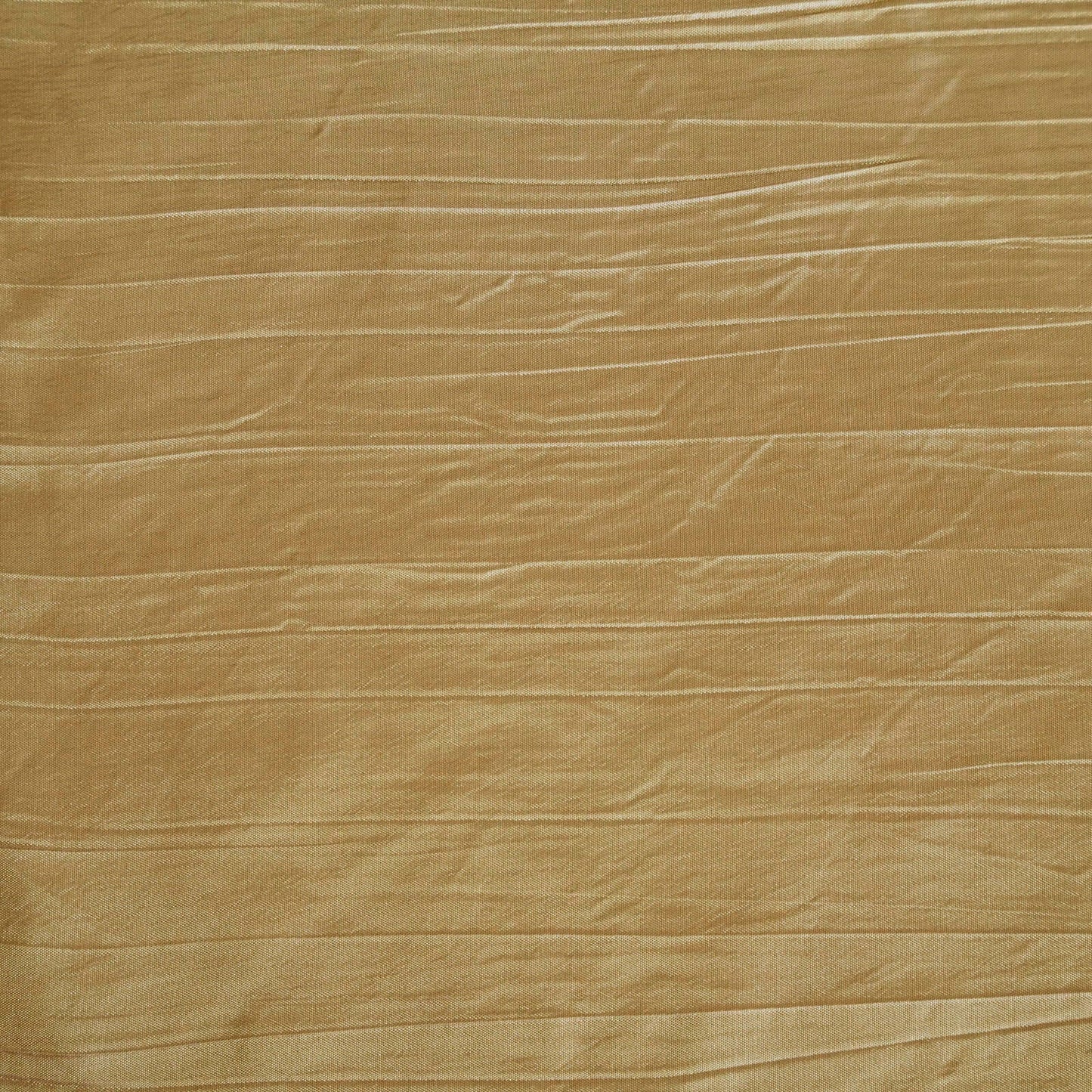 Taffeta 90"x132" Rectangle Tablecloth Gold - Seamless Accordion Crinkle Design for Sophisticated Gatherings