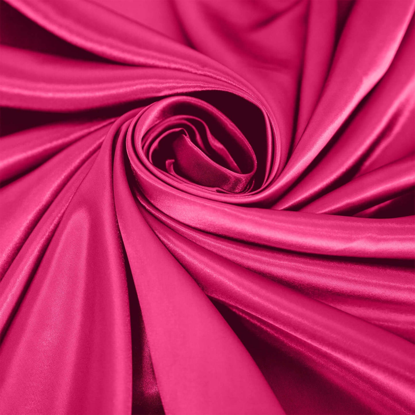 Satin 120" Round Tablecloth Fuchsia - Stylish Seamless Table Cover - NestOCart