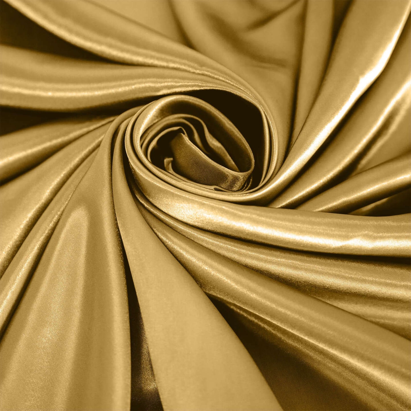 Satin 120" Round Tablecloth Gold - Stylish Seamless Table Cover for Weddings & Events - NestOCart