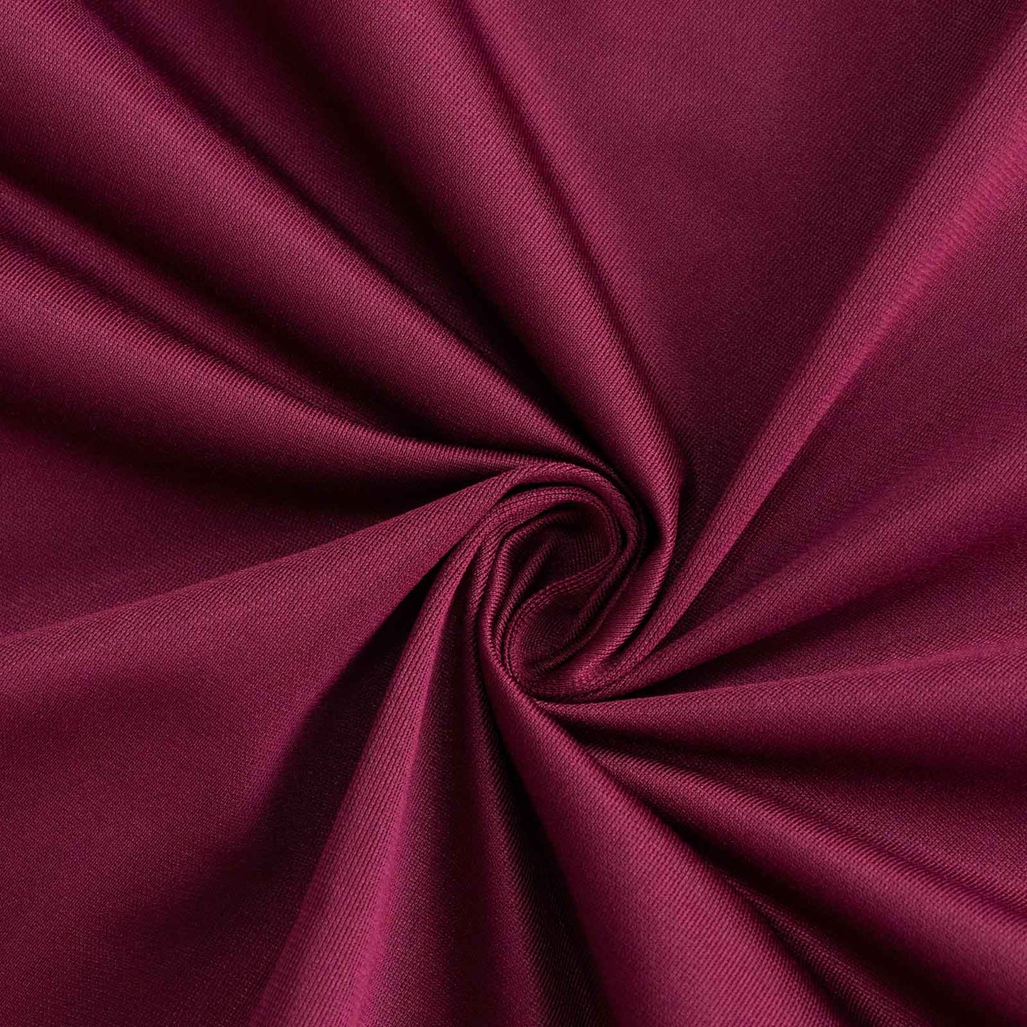 Scuba Rectangular 90"x132" Tablecloth Burgundy - Wrinkle Free, Stain Resistant & Seamless Table Cover - Bell Racket Store