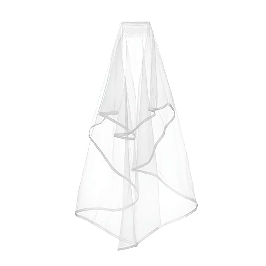 1 Set Rose Gold Bachelorette Party Bride Decor Accessories Kit, White Bridal Veil, Tiara Crown, Glittered Bride To Be Sash, & Stickers - Bell Racket Store