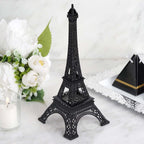Eiffel Tower Table Centerpiece Metal Black - Stylish Decorative Cake Topper for Parties & Gatherings 10"