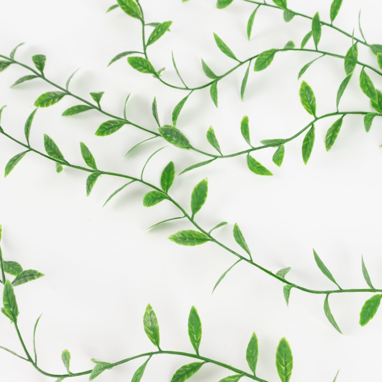 10 Pack Artificial Hanging Vines Weeping Willow Leaves with Stems, Fake Ivy Greenery Garland for Backdrop Wall Decor - 3.5ft - Bell Racket Store