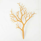10-Pack Artificial Manzanita Tree Branch Metallic Gold for Vase Filler Home Wedding Centerpiece Ornament 14"