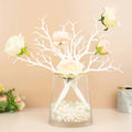 10-Pack Artificial Manzanita Tree Branch White for Vase Filler Home Wedding Centerpiece Ornament 14"