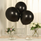 10 Pack Black Biodegradable Balloons, 18" Thickened Extra Strong Eco - friendly Latex Helium Party Balloons - Bell Racket Store