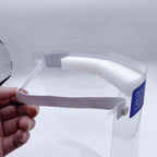 10 Pack Bulk Protective Disposable Face Shield Mask with Elastic Band and Comfort Sponge - Protects from Sneezing, Splash, Droplets - Bell Racket Store