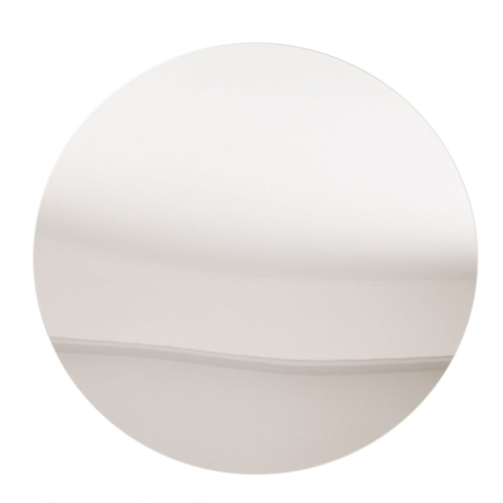 10 - Pack Candle Plate Circle Acrylic Mirror Tray Silver Round - Event Centerpiece Decor 14" - Bell Racket Store