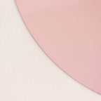 10 - Pack Dining Plate Chargers Decorative Acrylic Mirror Rose Gold Round - Lightweight Event Display 13" - Bell Racket Store