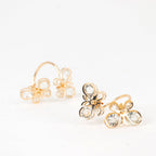 10 - Pack Gold Butterfly Napkin Holders with Crystal Accents â€“ Decorative Napkin Rings for Weddings & Events - Bell Racket Store