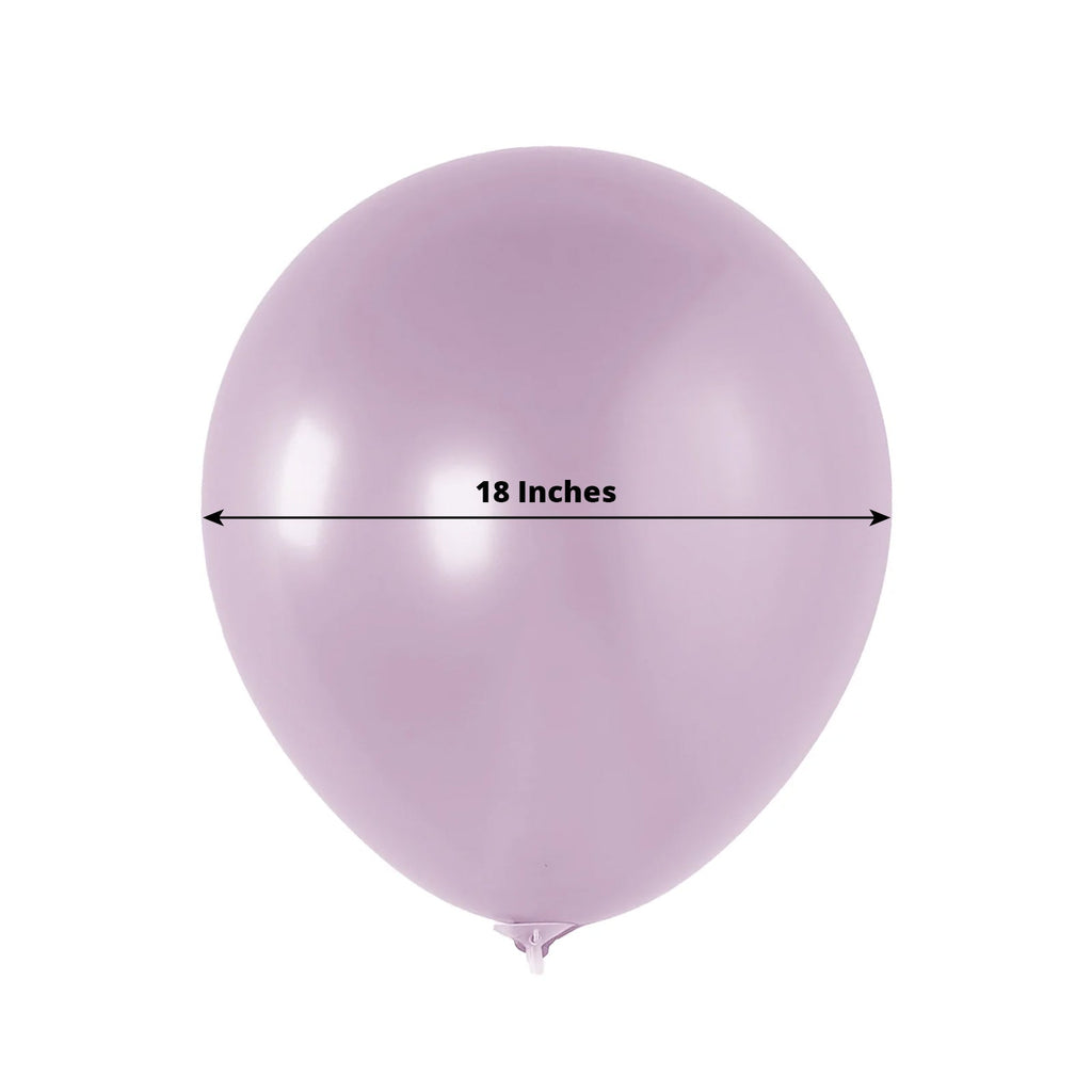 10 Pack Lavender Lilac Biodegradable Balloons, 18" Thickened Extra Strong Eco - friendly Latex Helium Party Balloons - Bell Racket Store