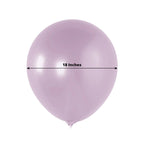 10 Pack Lavender Lilac Biodegradable Balloons, 18" Thickened Extra Strong Eco - friendly Latex Helium Party Balloons - Bell Racket Store