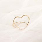 10 - Pack Metal Card Holder Stands Double Heart Design Gold - Table Number Stands and Wedding Place Card Menu Clips 1" - Bell Racket Store