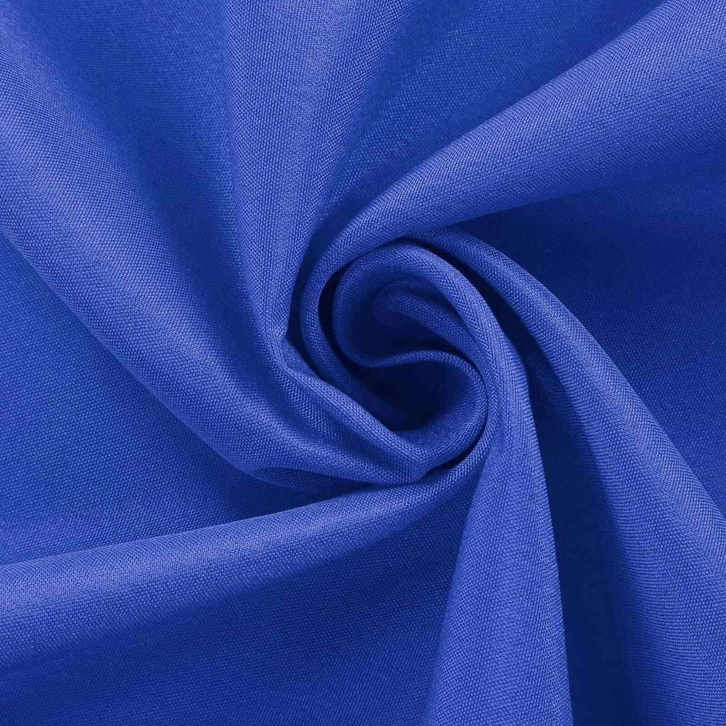 10 Pack Polyester Chair Cover for Banquet Chairs Royal Blue - Stain - Resistant Reusable Slip - On Slipcover - Bell Racket Store