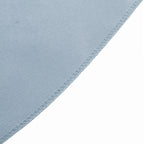 10 Pack Polyester Chair Covers for Folding Chairs Dusty Blue - Wrinkle - Free Stain - Resistant Slip - On Slipcovers - Bell Racket Store