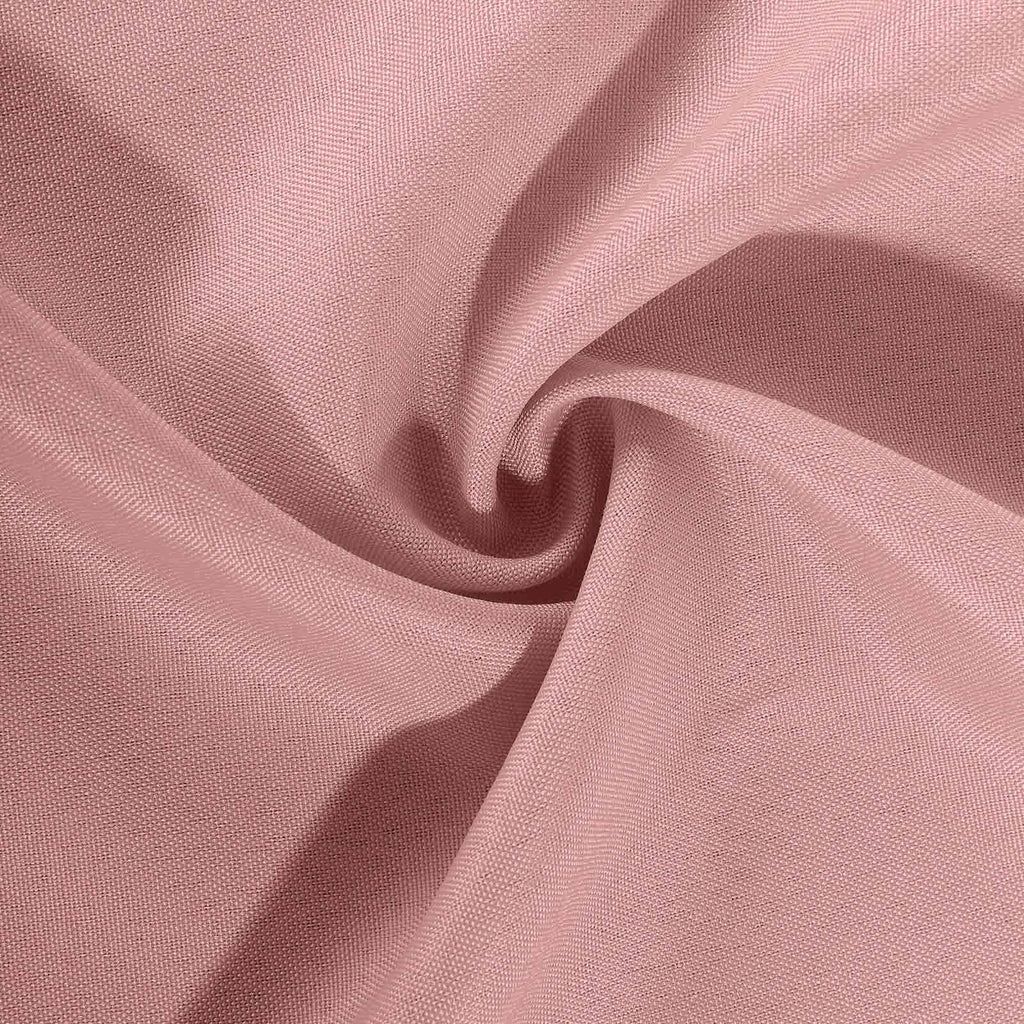 10 Pack Polyester Chair Covers for Folding Chairs Dusty Rose - Wrinkle - Free Stain - Resistant Slip - On Slipcovers - Bell Racket Store