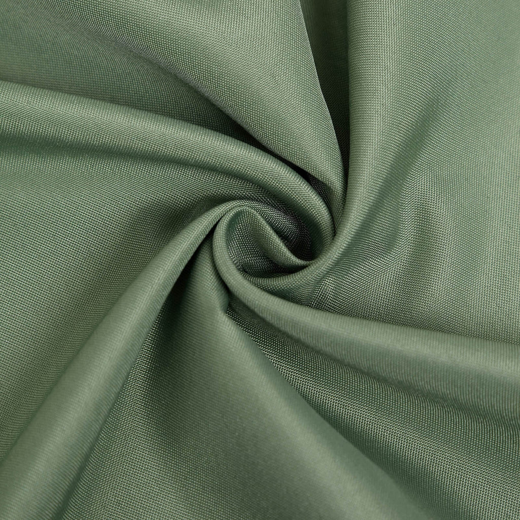 10 Pack Polyester Chair Covers for Folding Chairs Dusty Sage Green - Wrinkle - Free Stain - Resistant Slip - On Slipcovers - Bell Racket Store