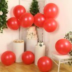 10 Pack Red Biodegradable Balloons, 18" Thickened Extra Strong Eco - friendly Latex Helium Party Balloons - Bell Racket Store