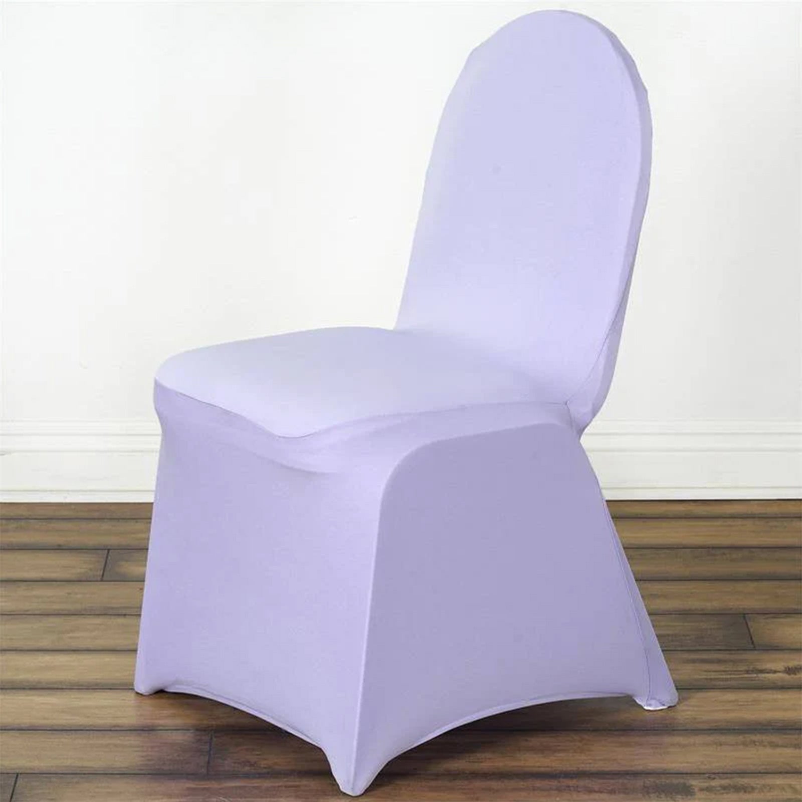 10 Pack Spandex Chair Covers for Banquet Chairs Lavender Lilac - Durable Reusable Stretch Slip - On Covers - Bell Racket Store