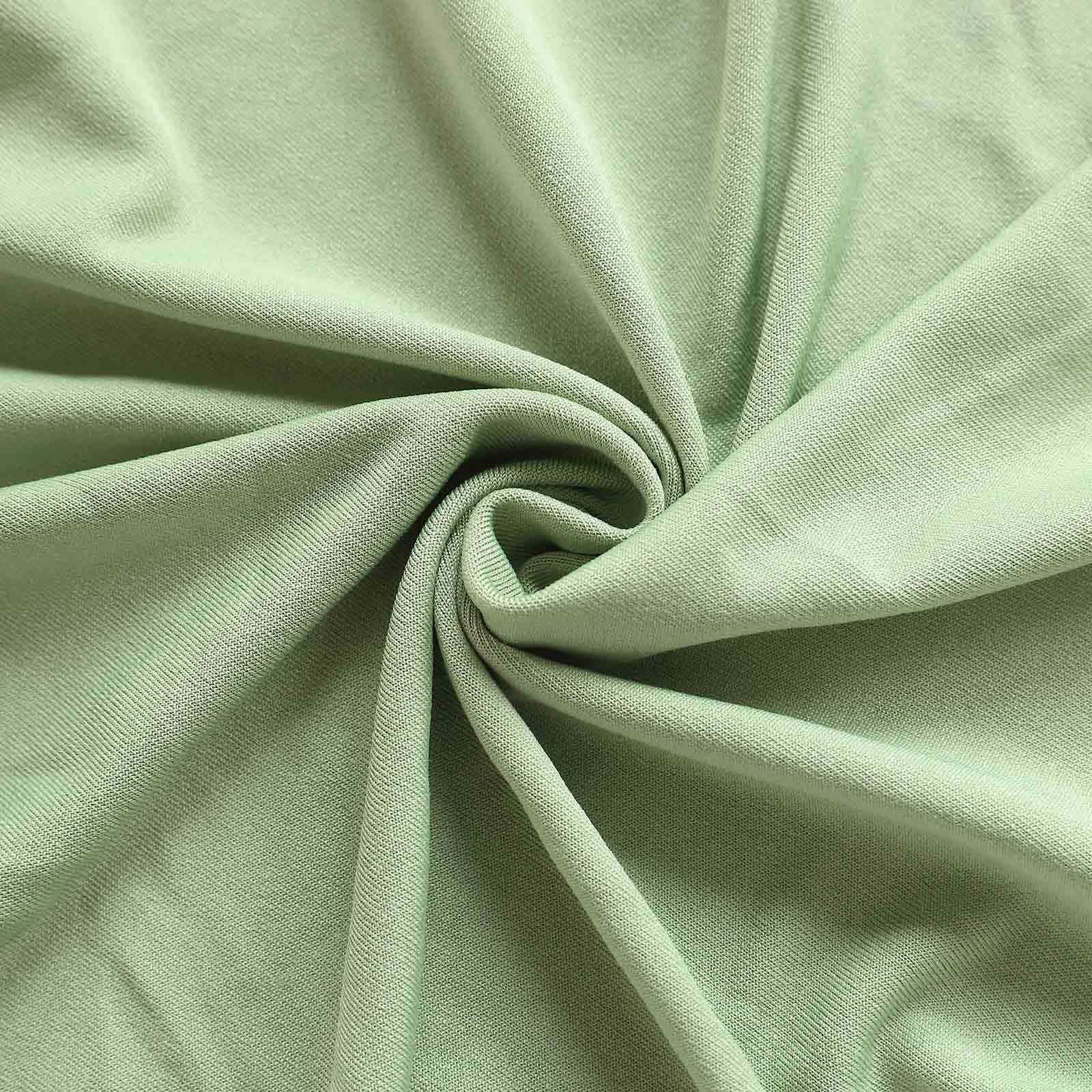 10 Pack Spandex Chair Covers for Banquet Chairs Sage Green - Durable Reusable Stretch Slip - On Covers - Bell Racket Store