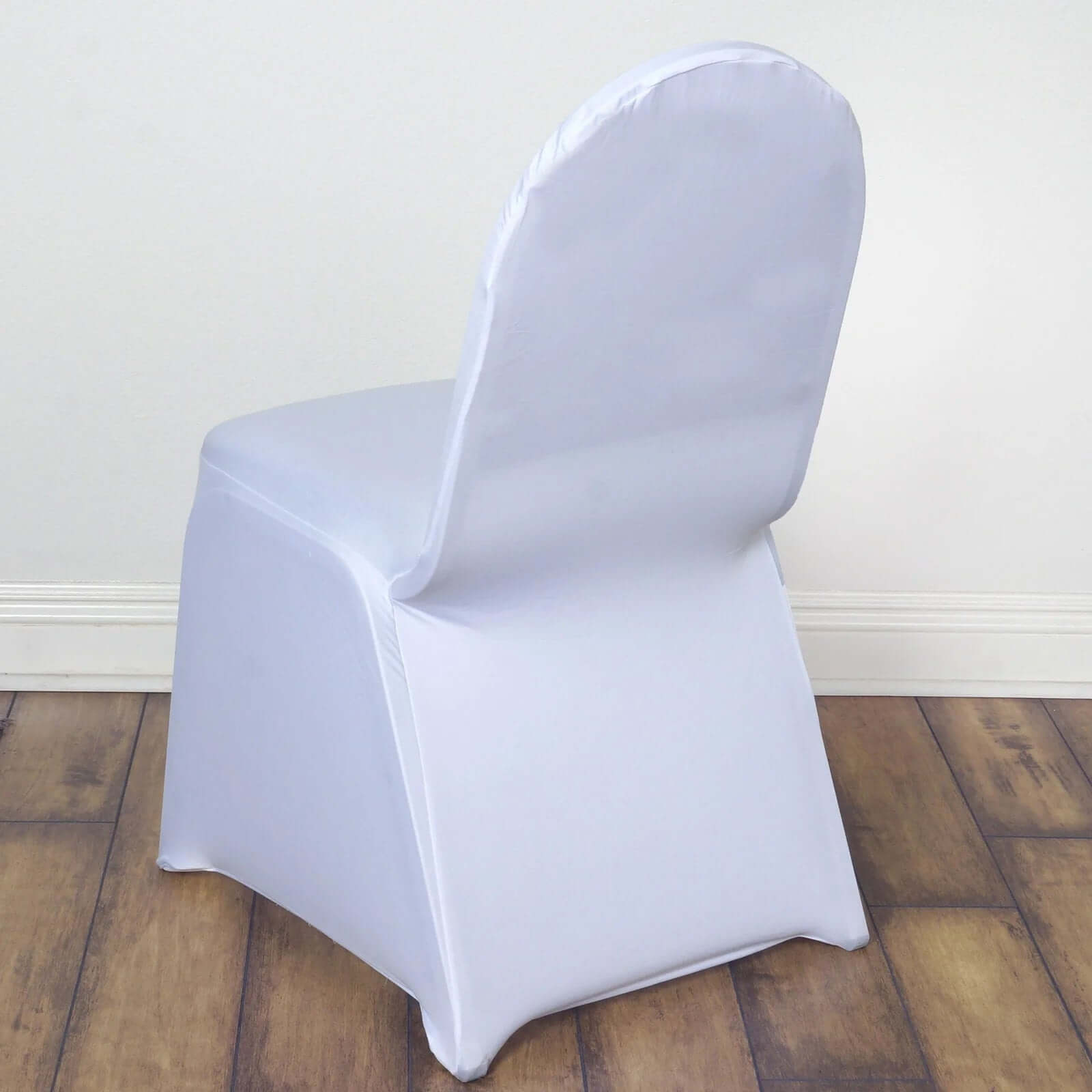 10 Pack Spandex Chair Covers for Banquet Chairs White - Durable Reusable Stretch Slip - On Covers for Gatherings - Bell Racket Store
