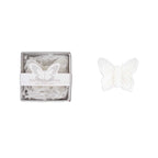 10 Pack White Butterfly Unscented Soap Baby Shower Favors with Gift Boxes, Pre - Packed Bridal Shower Wedding Souvenirs - 2" - Bell Racket Store
