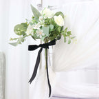 10 Yards Black 1" Velvet Single Faced Ribbon Spool, DIY Craft Supplies, Velvet and Nylon Ribbon Roll - Bell Racket Store