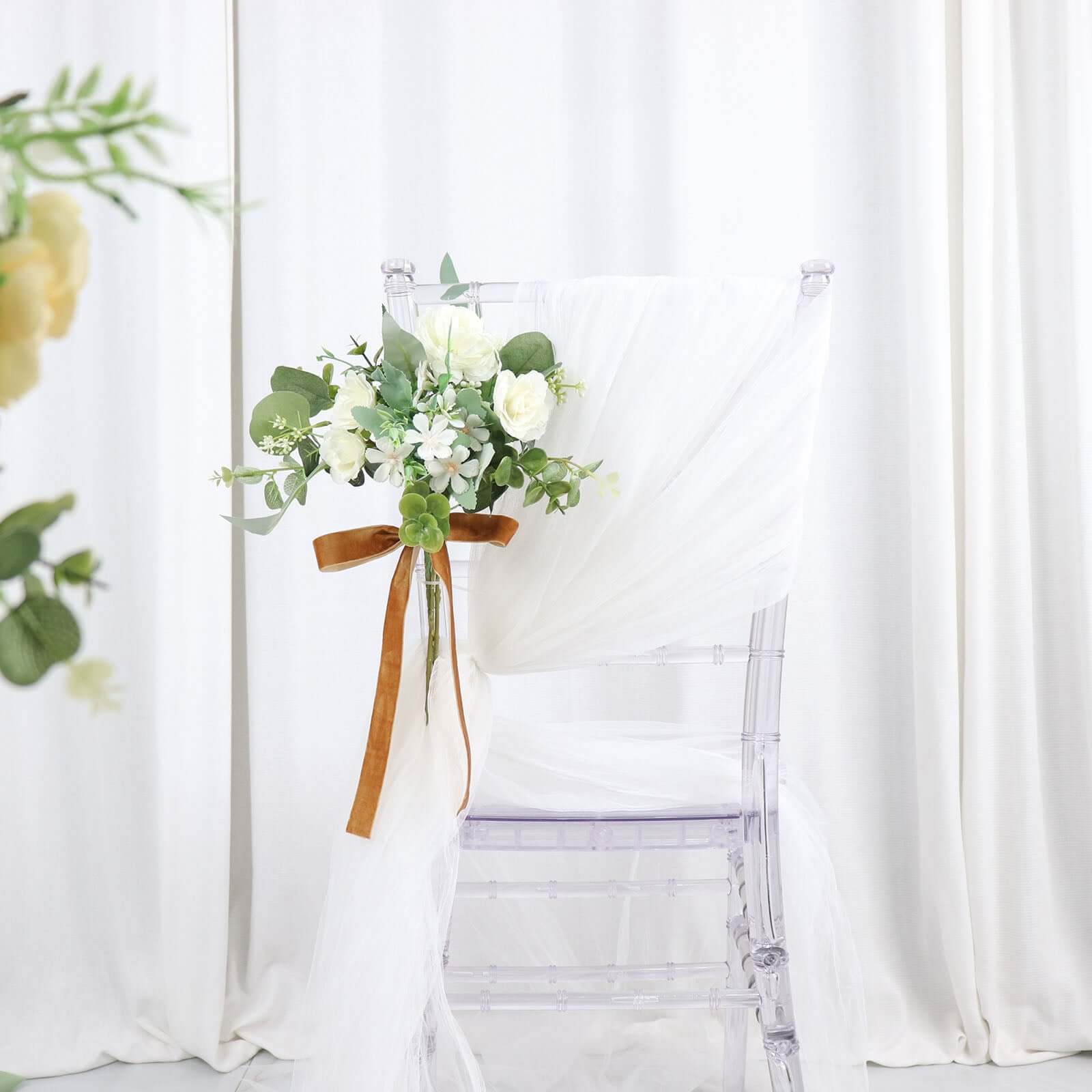 10 Yards Gold 1" Velvet Single Faced Ribbon Spool, DIY Craft Supplies, Velvet and Nylon Ribbon Roll - Bell Racket Store