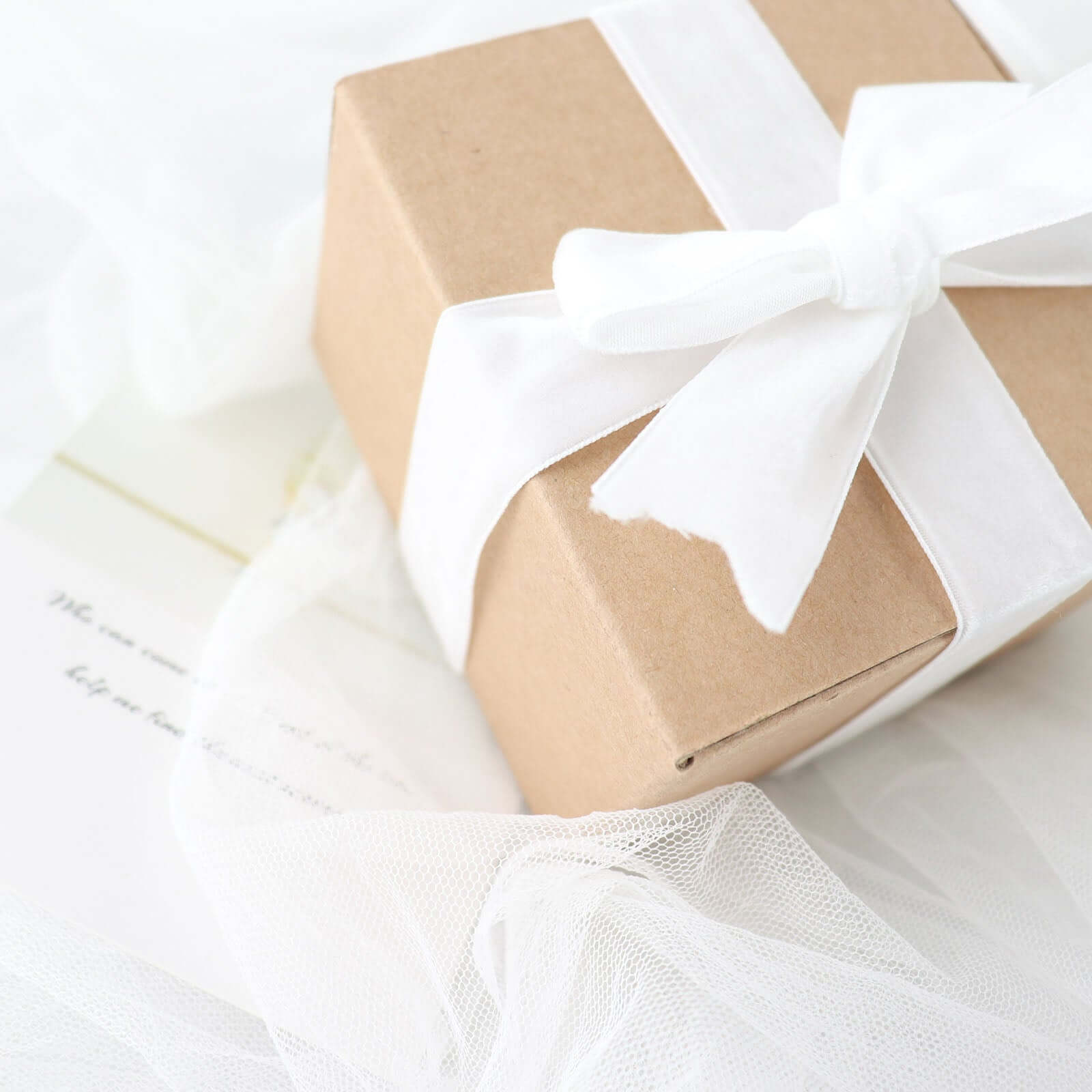 10 Yards White 1" Velvet Single Faced Ribbon Spool, DIY Craft Supplies, Velvet and Nylon Ribbon Roll - Bell Racket Store