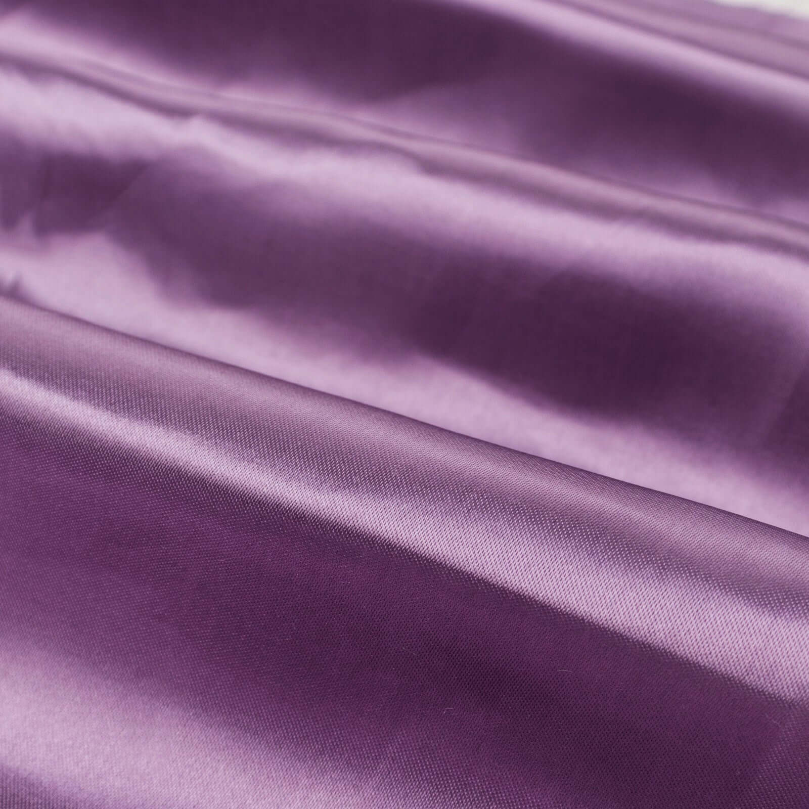 10 Yards x 54" Violet Amethyst Satin Fabric Bolt - Bell Racket Store