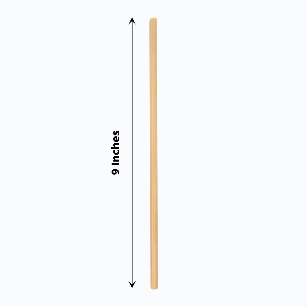 100 - Pack Compostable Straws Plant Based 100% Plastic Free - Sustainable Biodegradable Wheat Straws 9" - Bell Racket Store