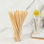 100 - Pack Compostable Straws Plant Based 100% Plastic Free - Sustainable Biodegradable Wheat Straws 9" - Bell Racket Store