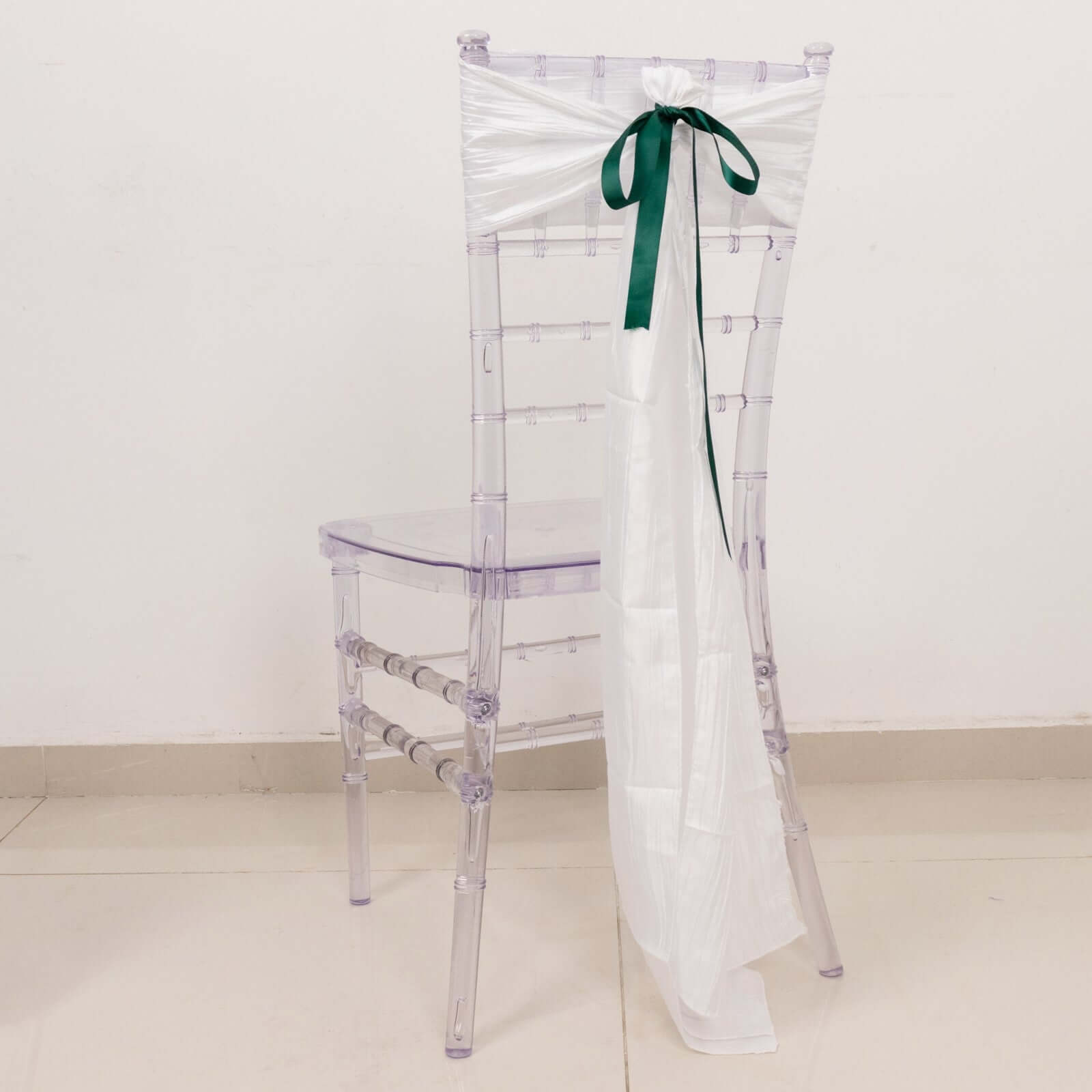 100 Yards 7/8" Hunter Emerald Green Single Face Decorative Satin Ribbon