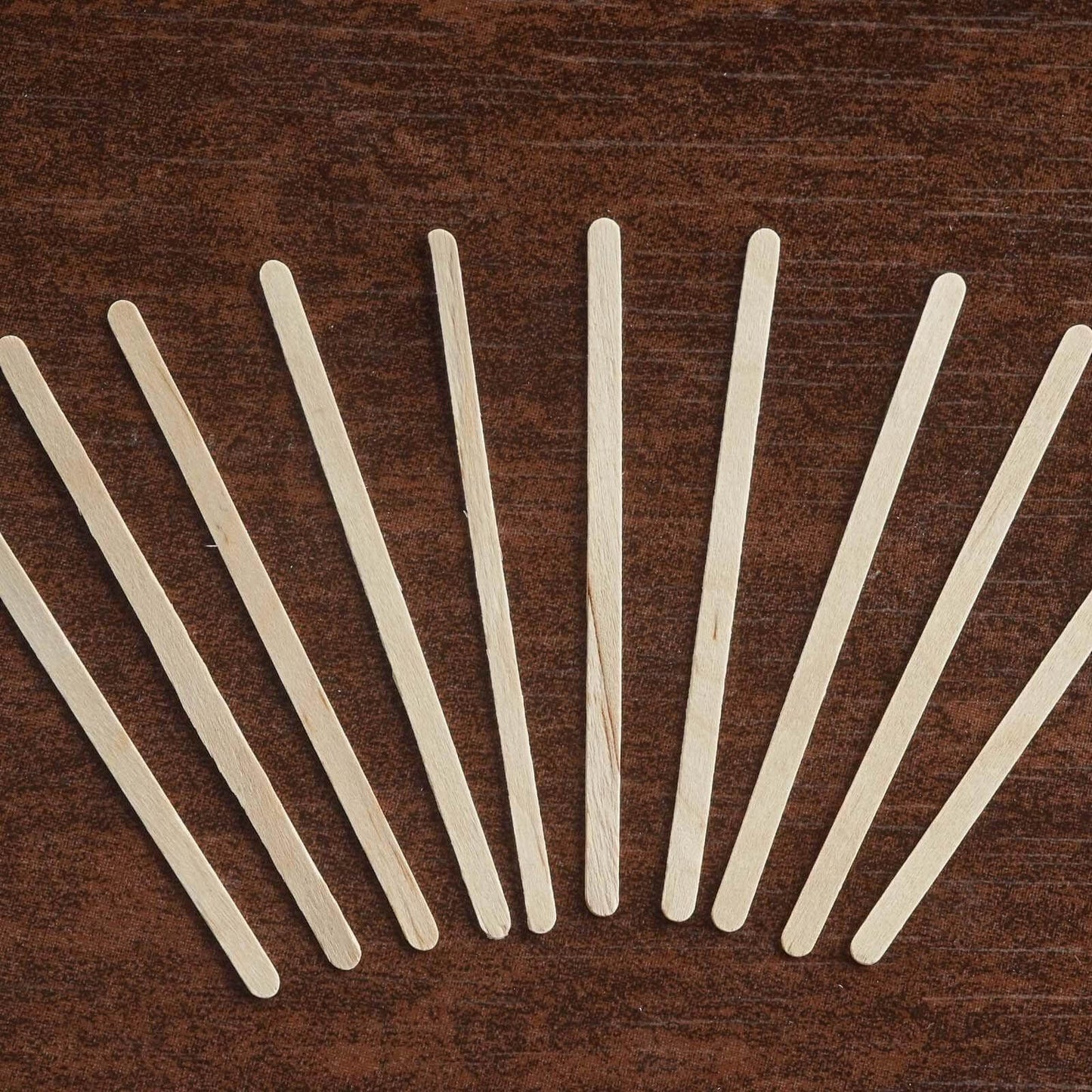 1000 - Pack Birchwood Coffee Stirrers - Natural Eco - Friendly Wooden Stir Sticks for Tea & Cocktails 4.5" - NestOCart