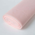 108"x50 Yards Blush Tulle Fabric Bolt, DIY Craft Fabric Roll - Bell Racket Store