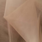 108"x50 Yards Natural Tulle Fabric Bolt, DIY Craft Fabric Roll - Bell Racket Store