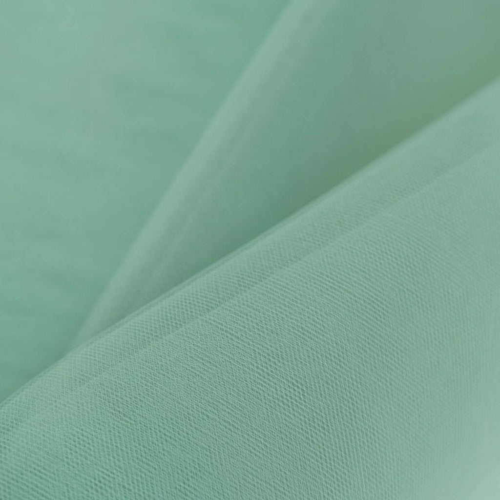 108"x50 Yards Sage Green Tulle Fabric Bolt, DIY Craft Fabric Roll - Bell Racket Store