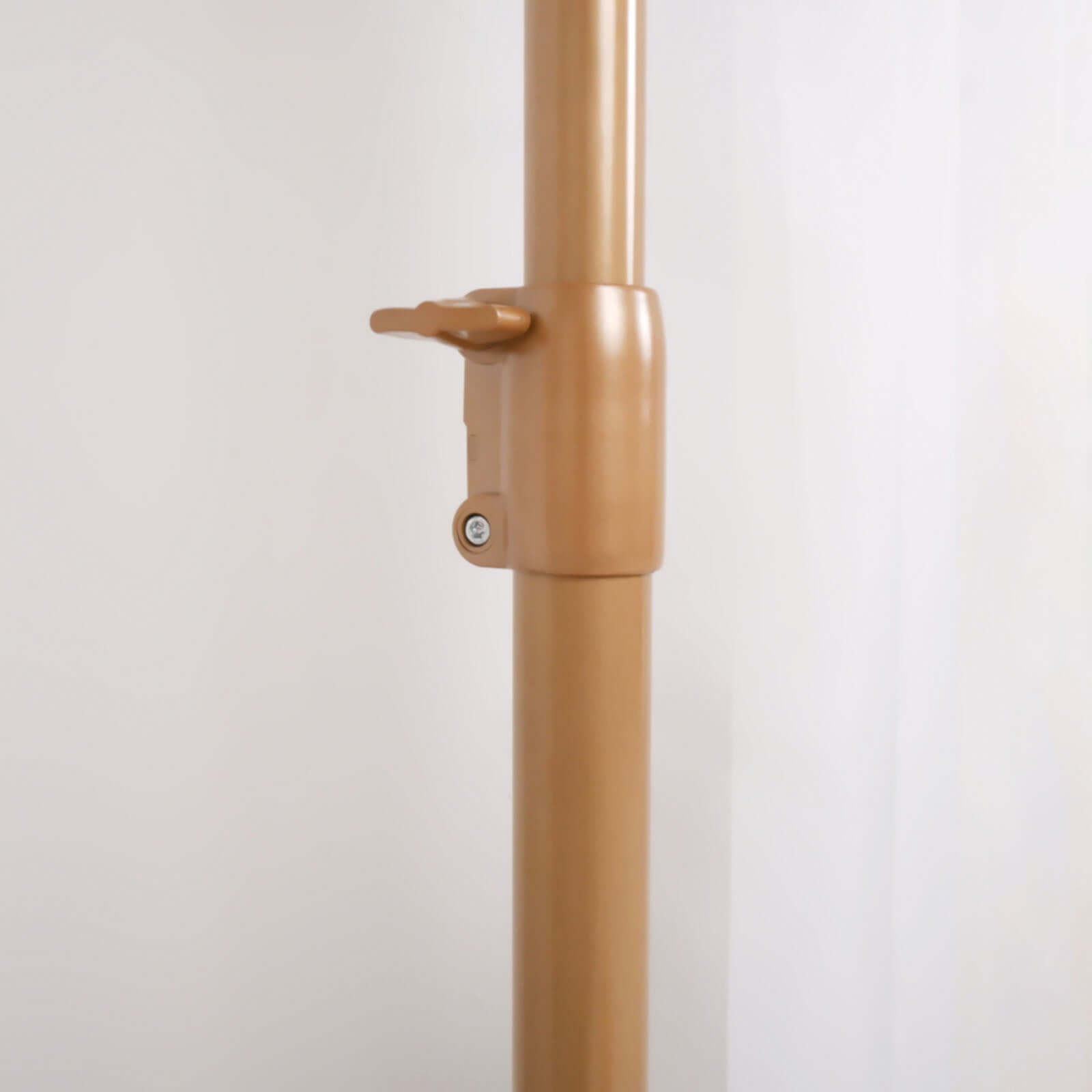 10ft Gold Metal DIY Adjustable Heavy Duty Backdrop Stand Kit, Steel Base - Bell Racket Store